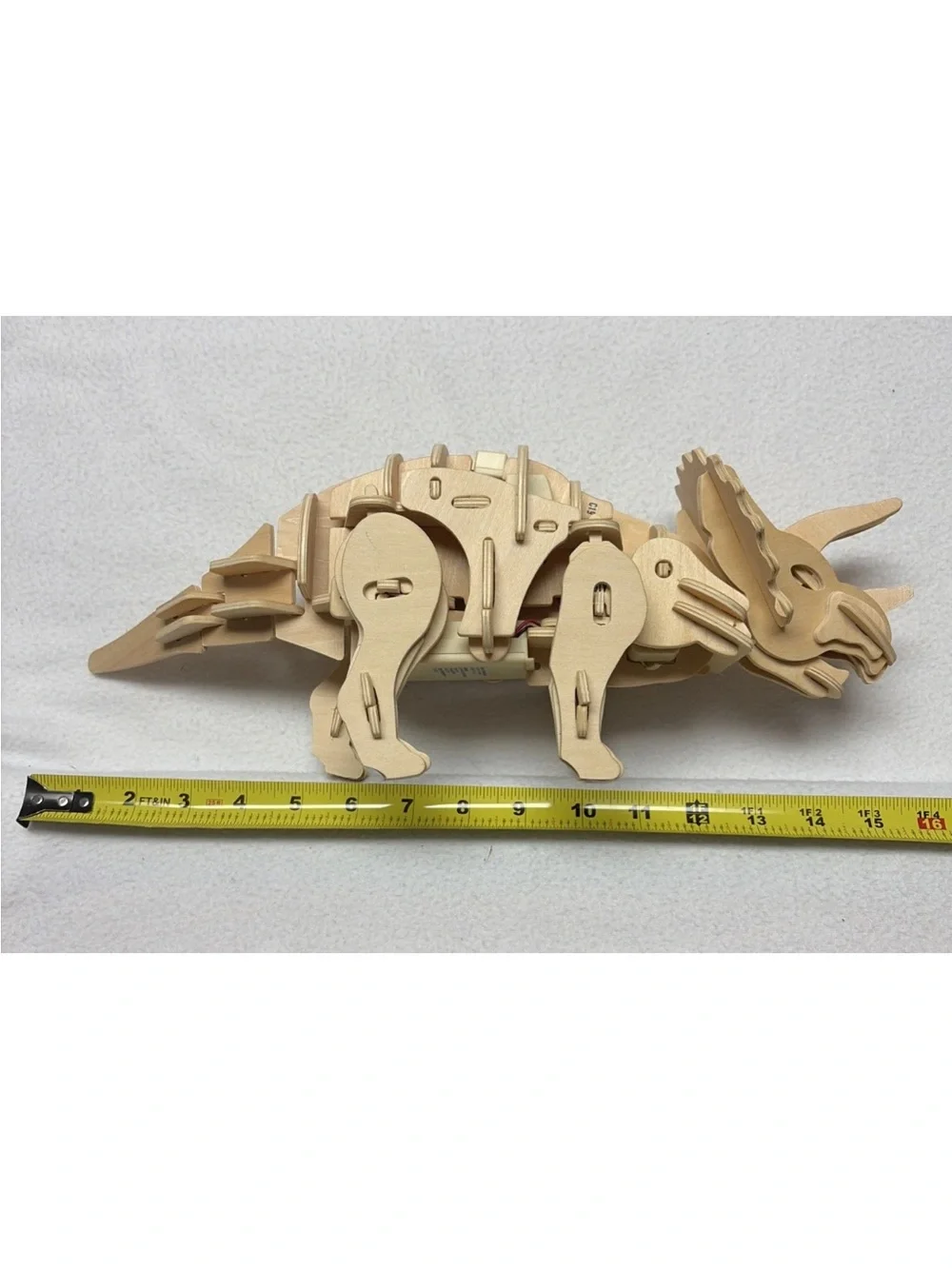Pottery Barn Kids Remote Control Triceratops - moves and roars - wooden